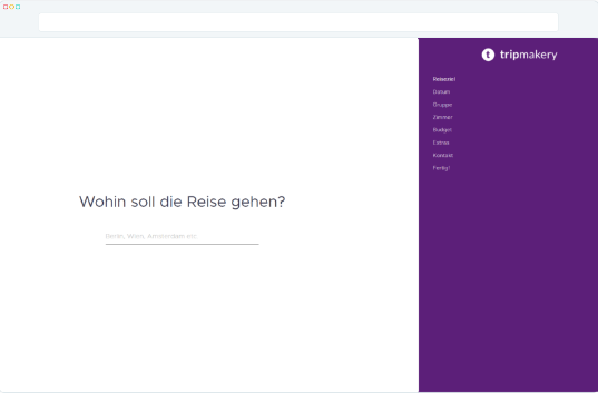 tripmakery tool for group travel inquiries